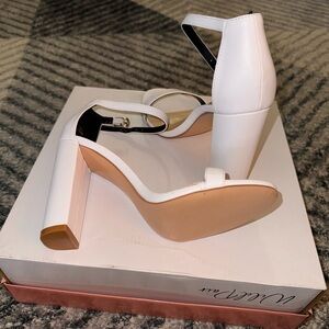 PLT White Heels